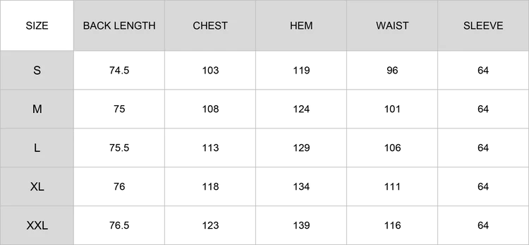 Size Guide