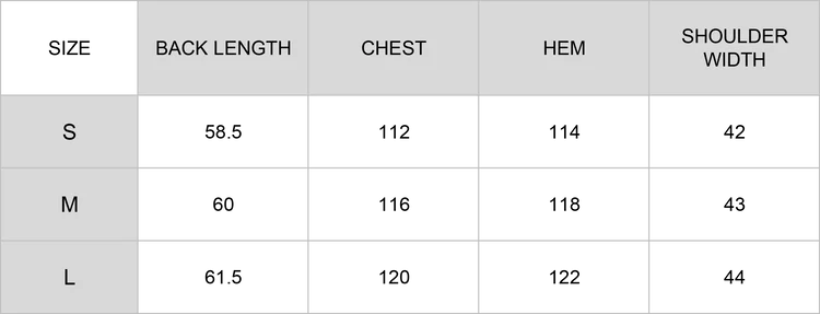 Size Guide