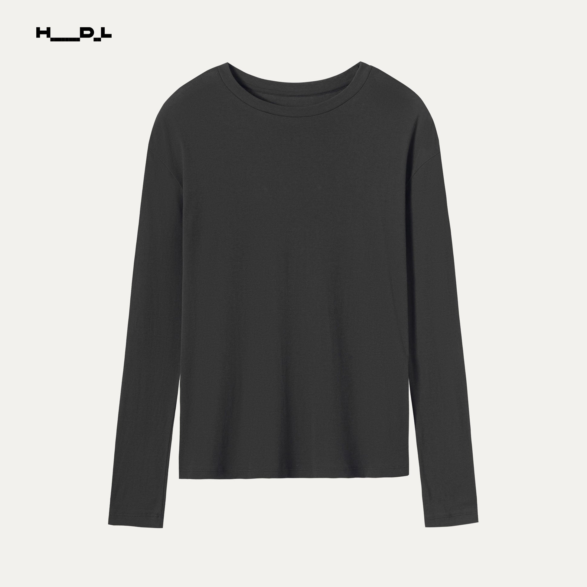 Tencel-Wool Stripe T-Shirt