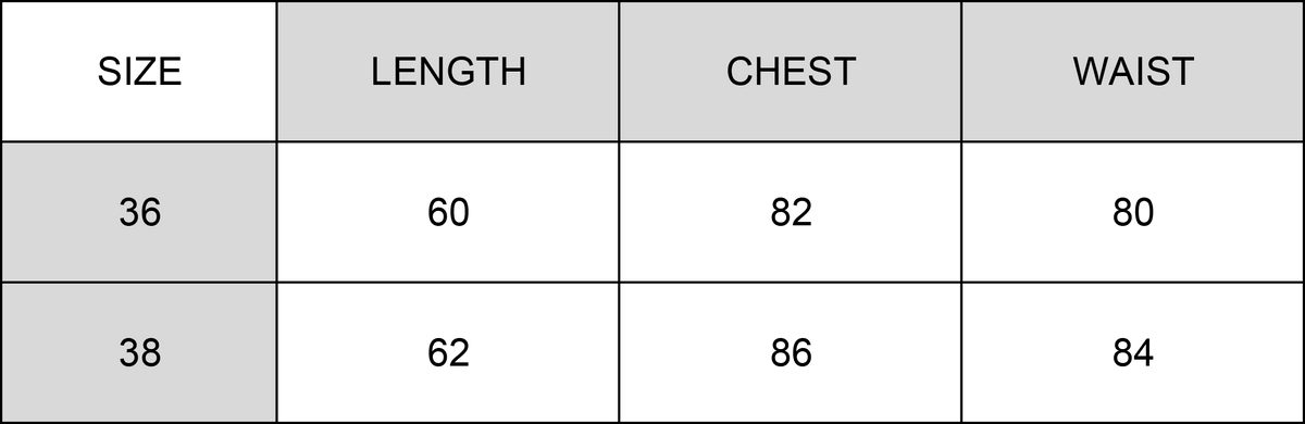 Size Guide