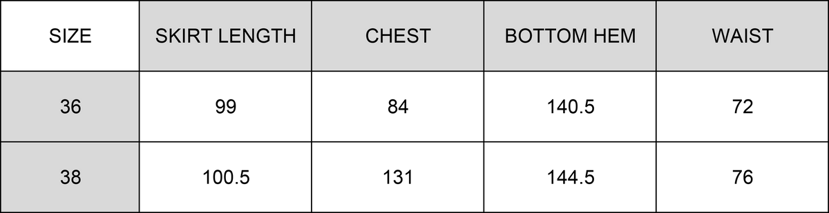 Size Guide