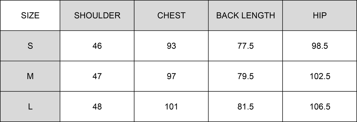 Size Guide