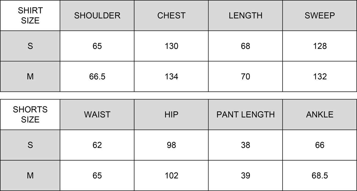 Size Guide