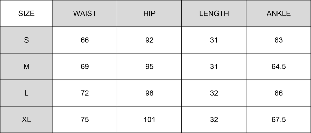 Size Guide