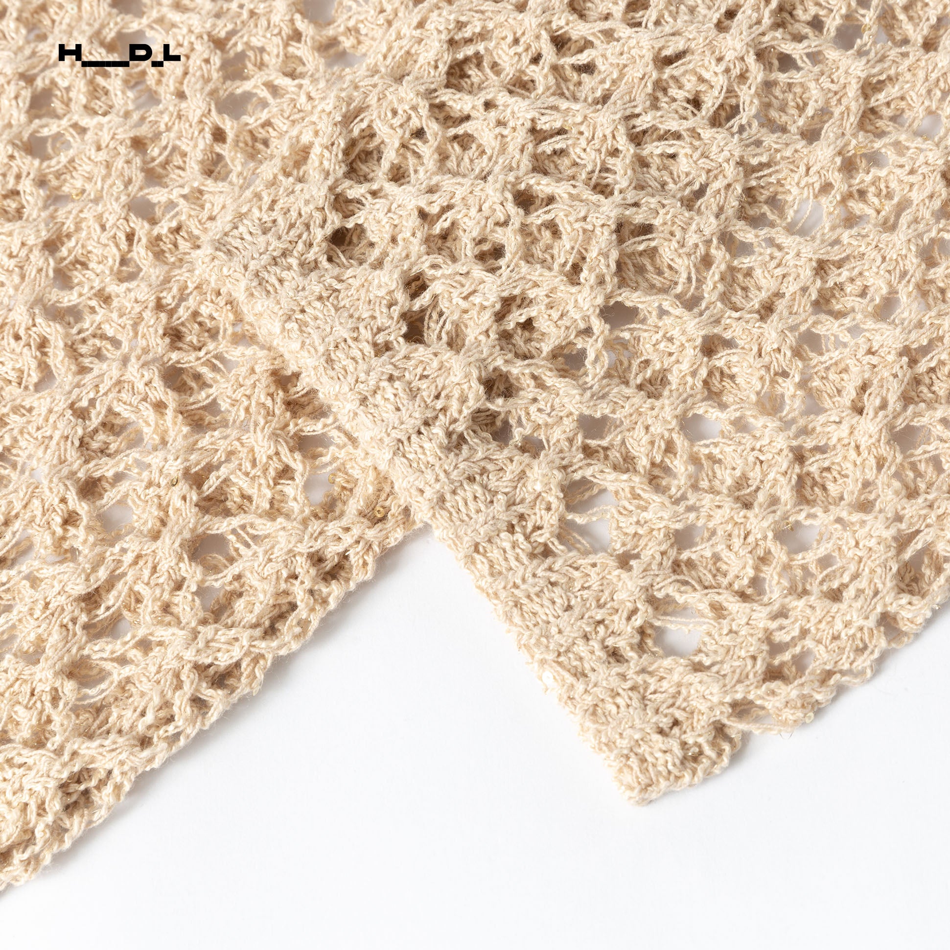 Openwork Long Sleeve Sweater