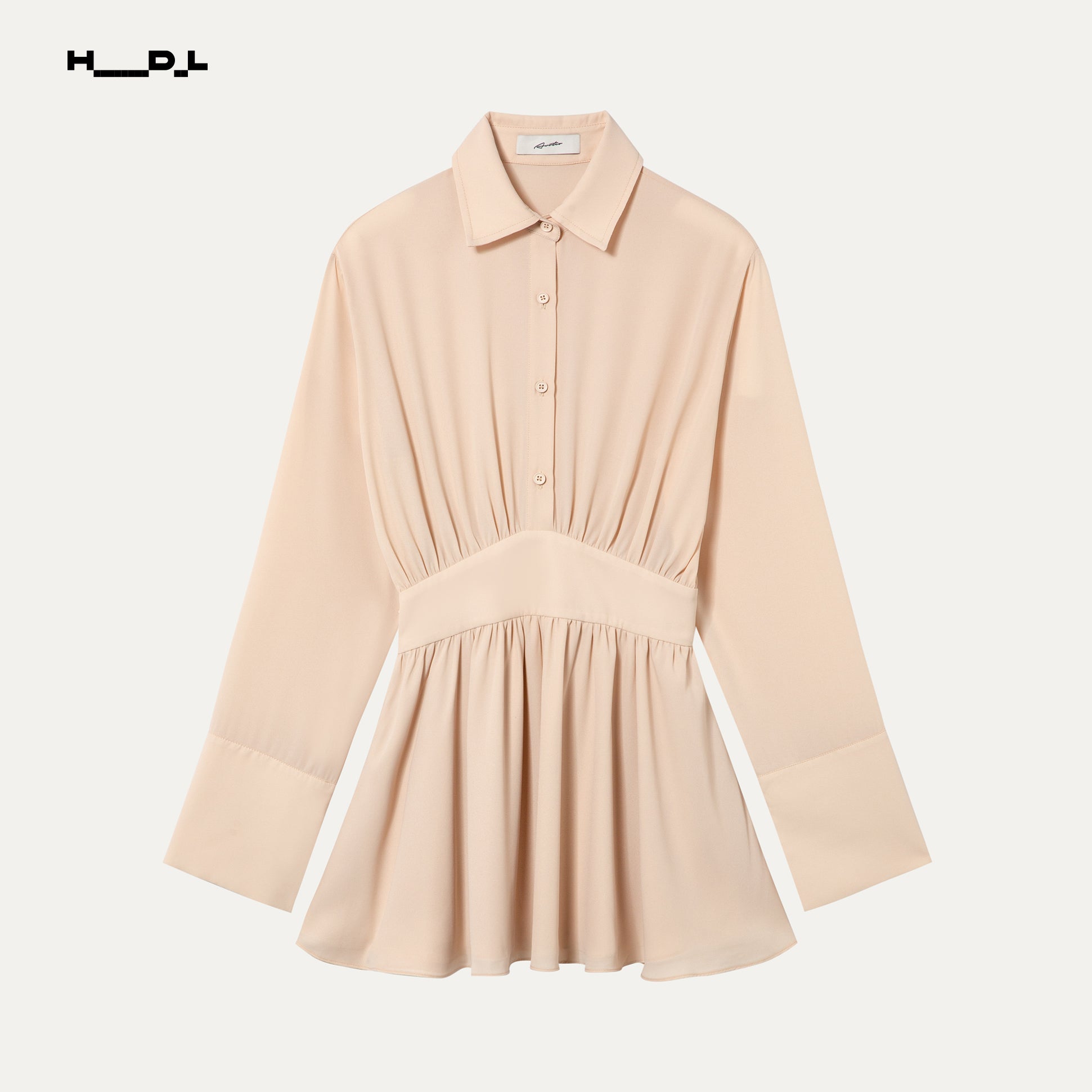V-Neck Shirt Dress