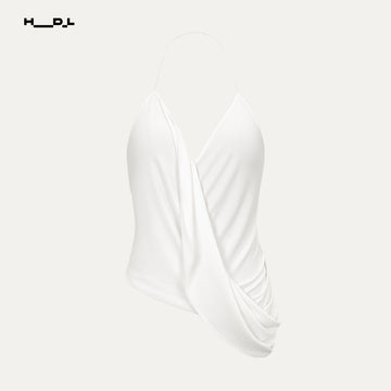 Halter Neck Knit Camisole