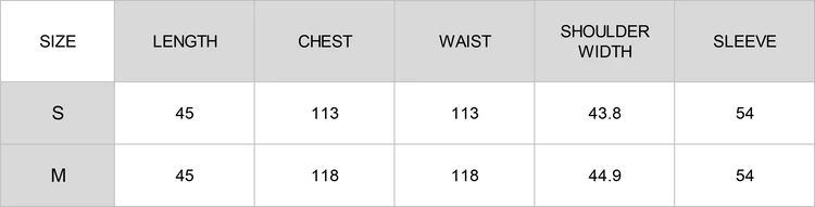 Size Guide