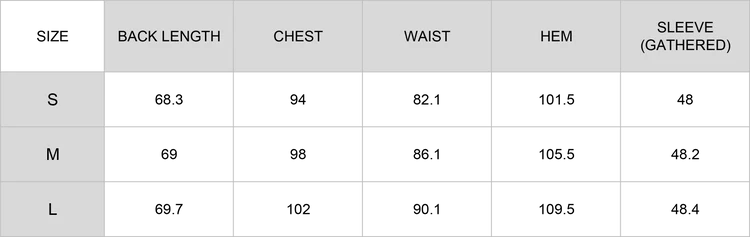 Size Guide