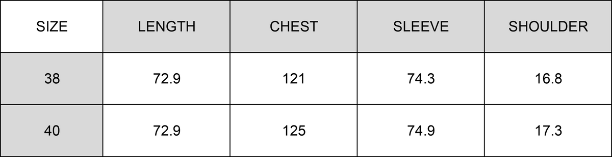 Size Guide