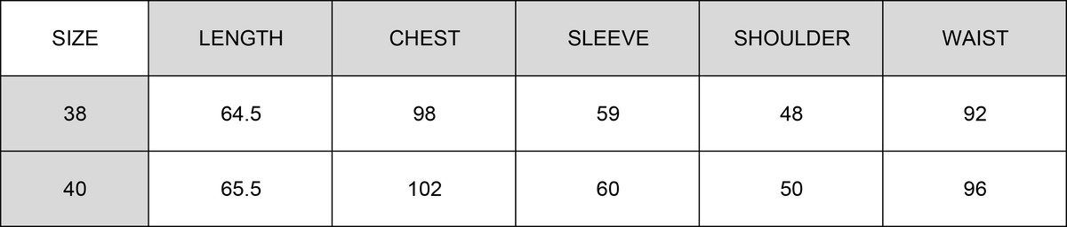 Size Guide
