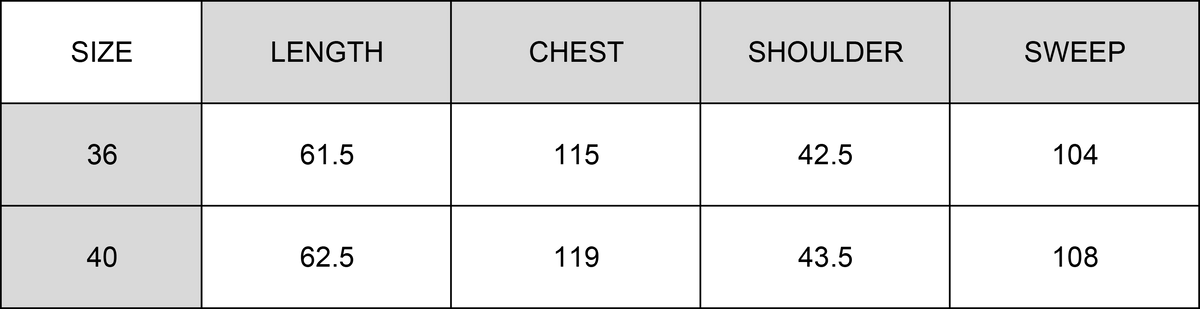 Size Guide