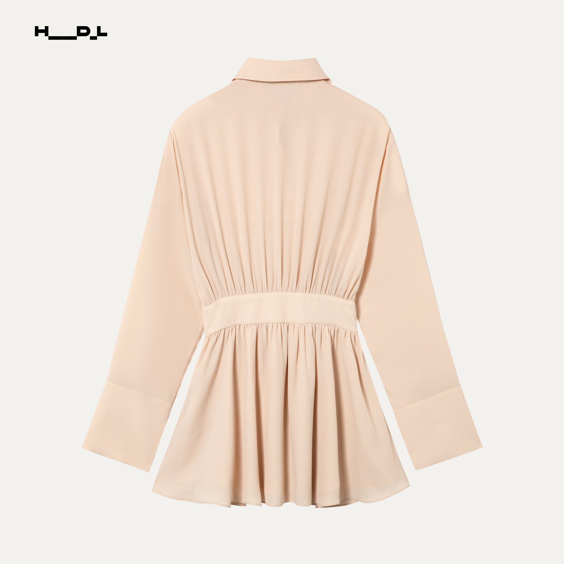 V-Neck Shirt Dress