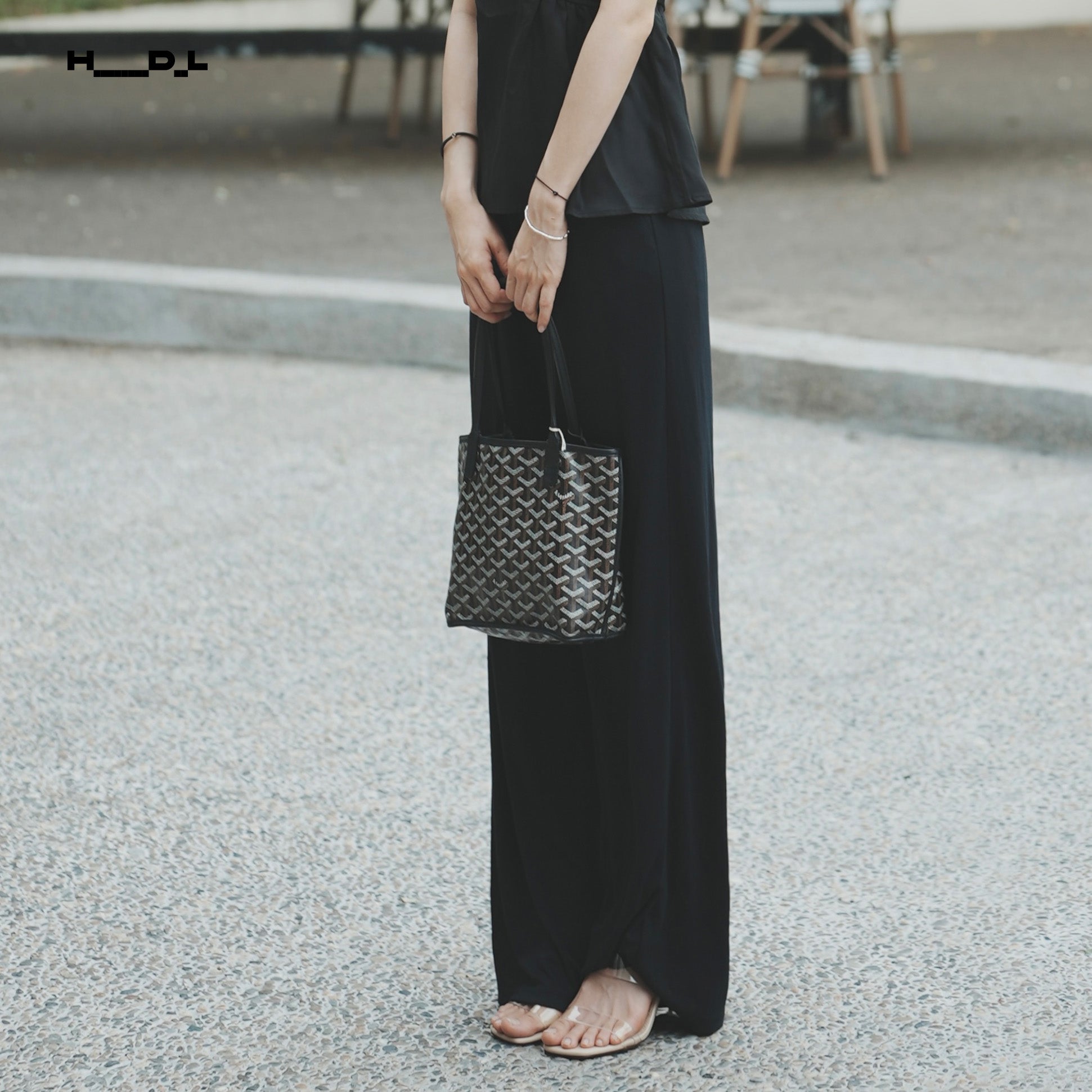 Tie Waist Loose Wide-Leg Pants