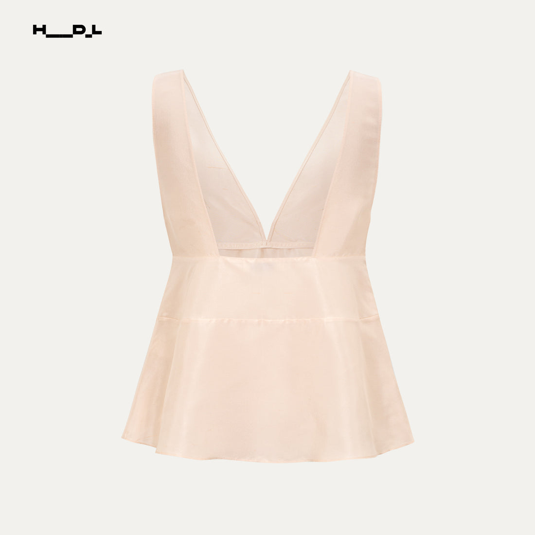 V-Neck Silk Top