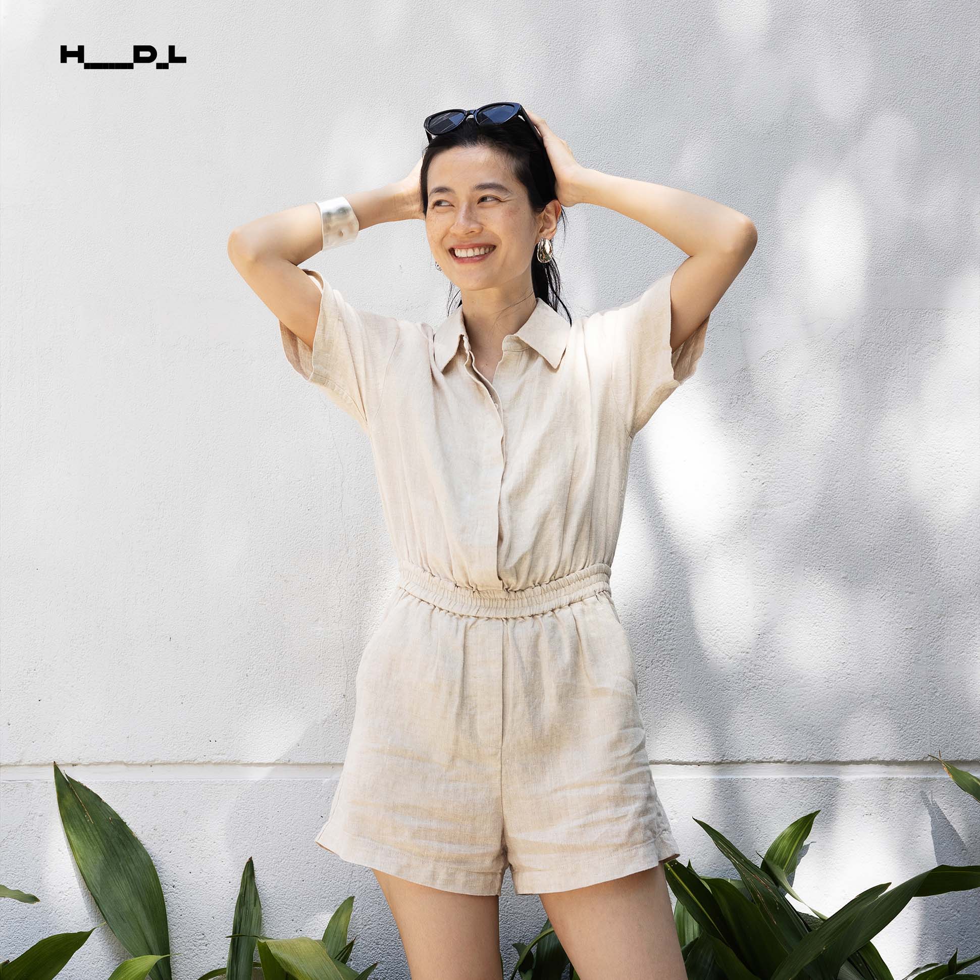 Short Sleeve High-Waist Shirt