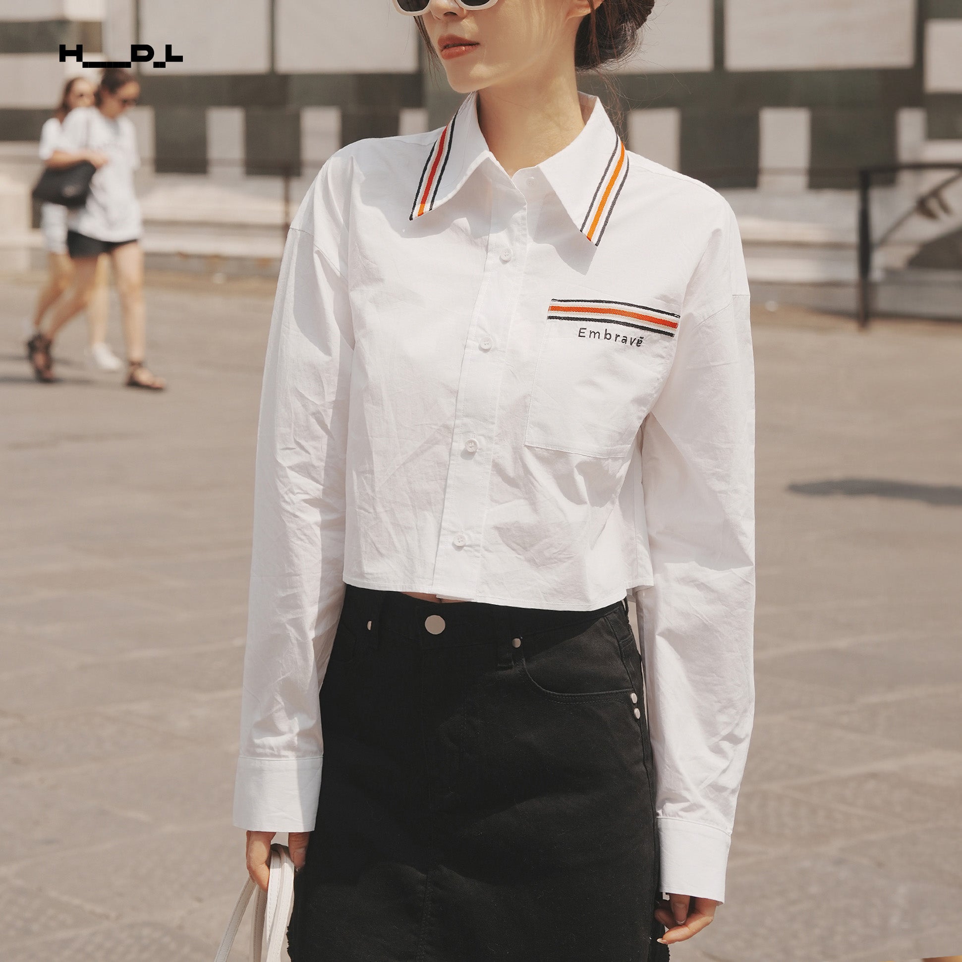 Braided Trim Shirt