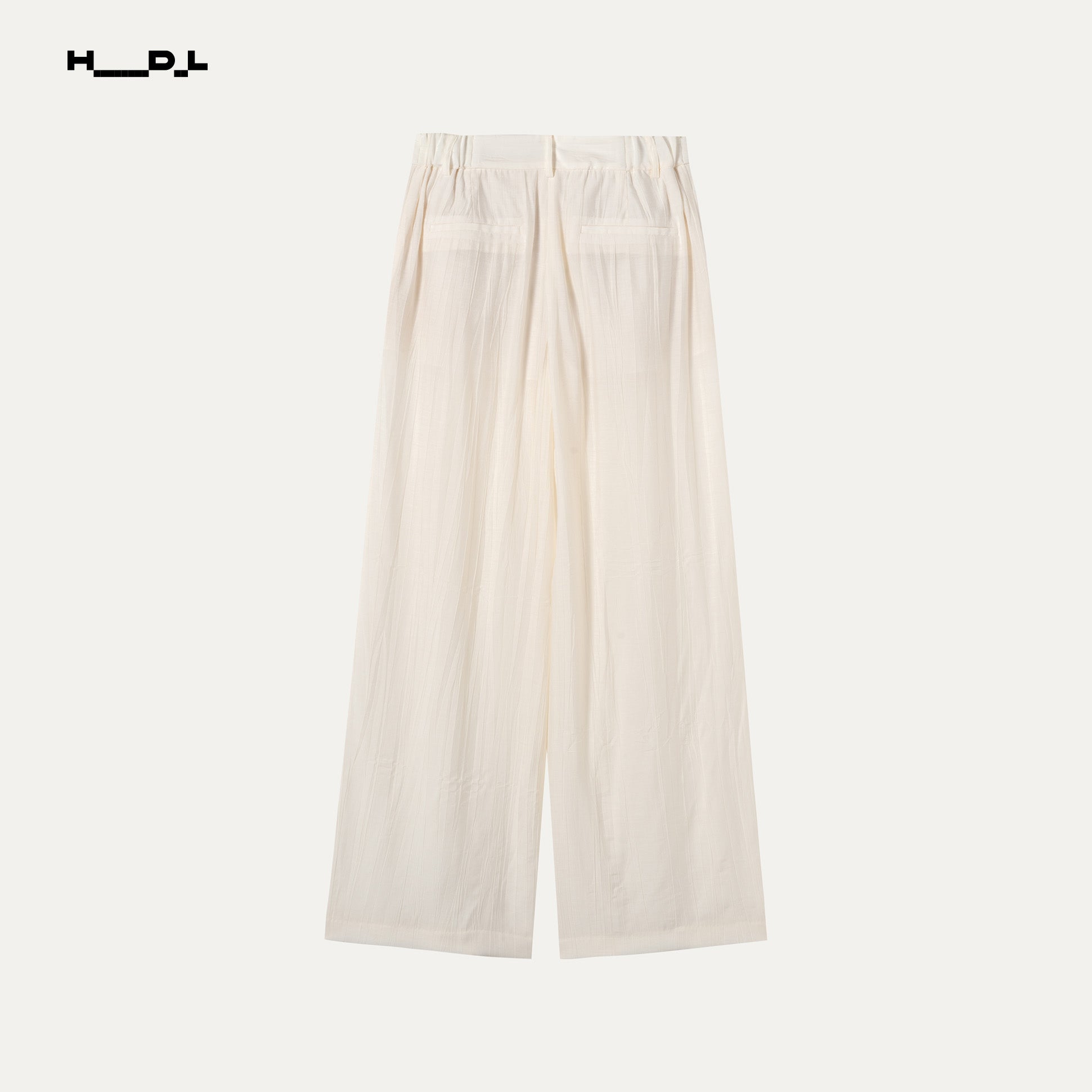 Textured Office Trousers