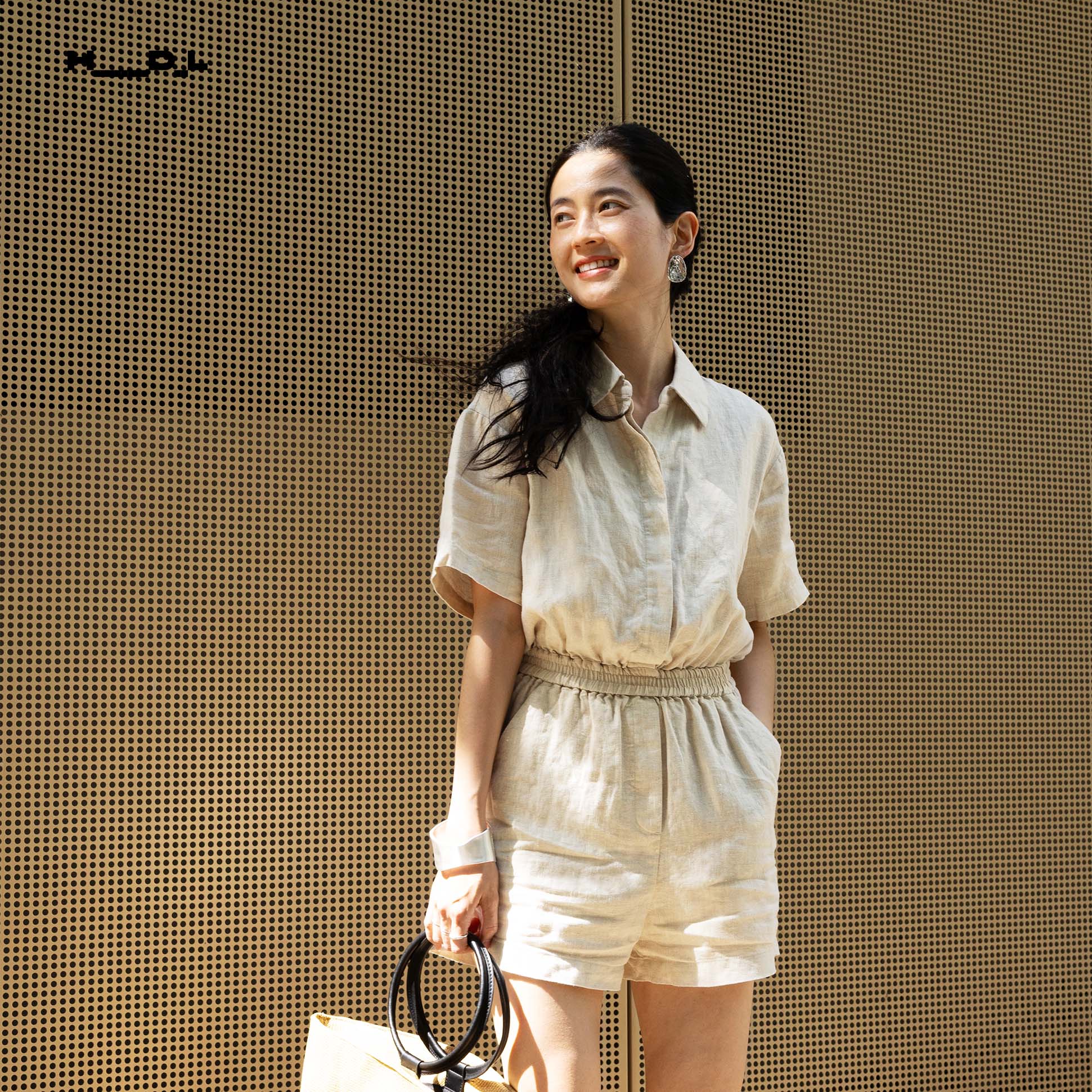 Short Sleeve High-Waist Shirt