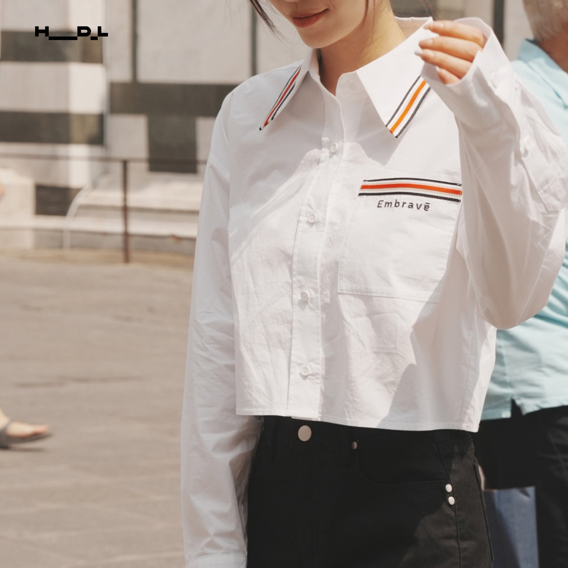 Braided Trim Shirt