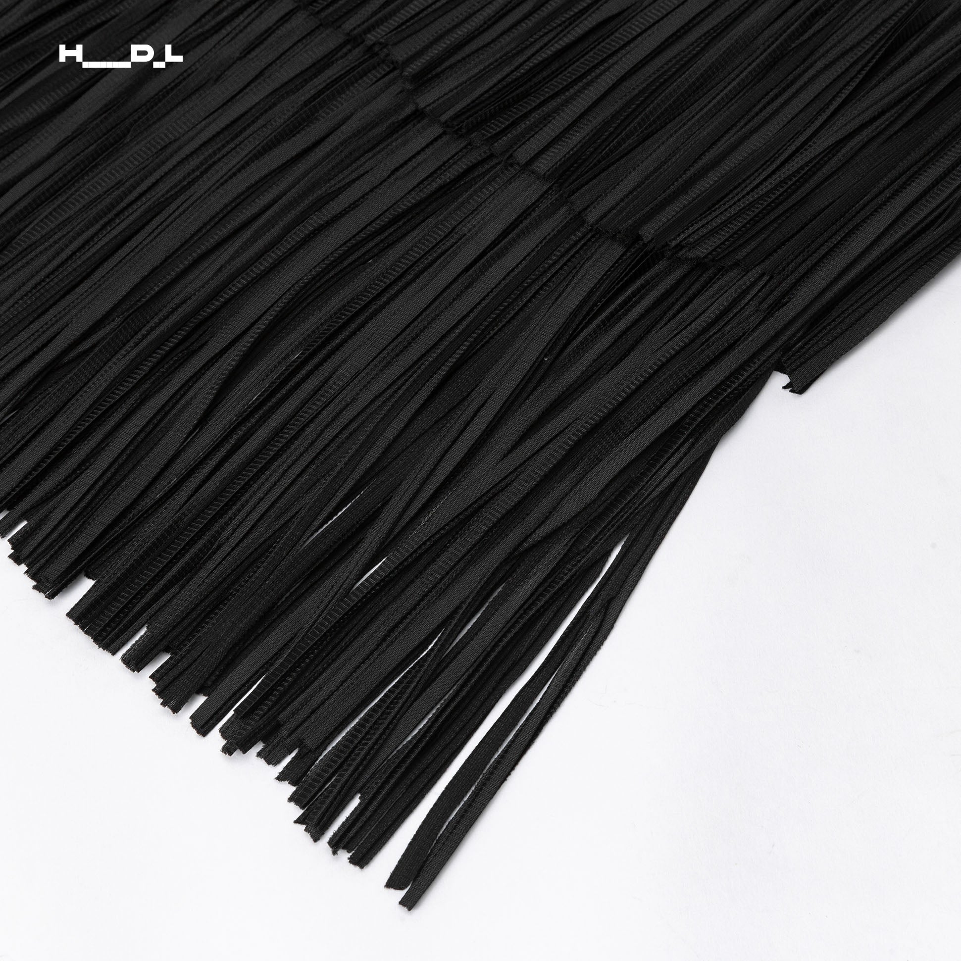Pleated Fringe Skirt