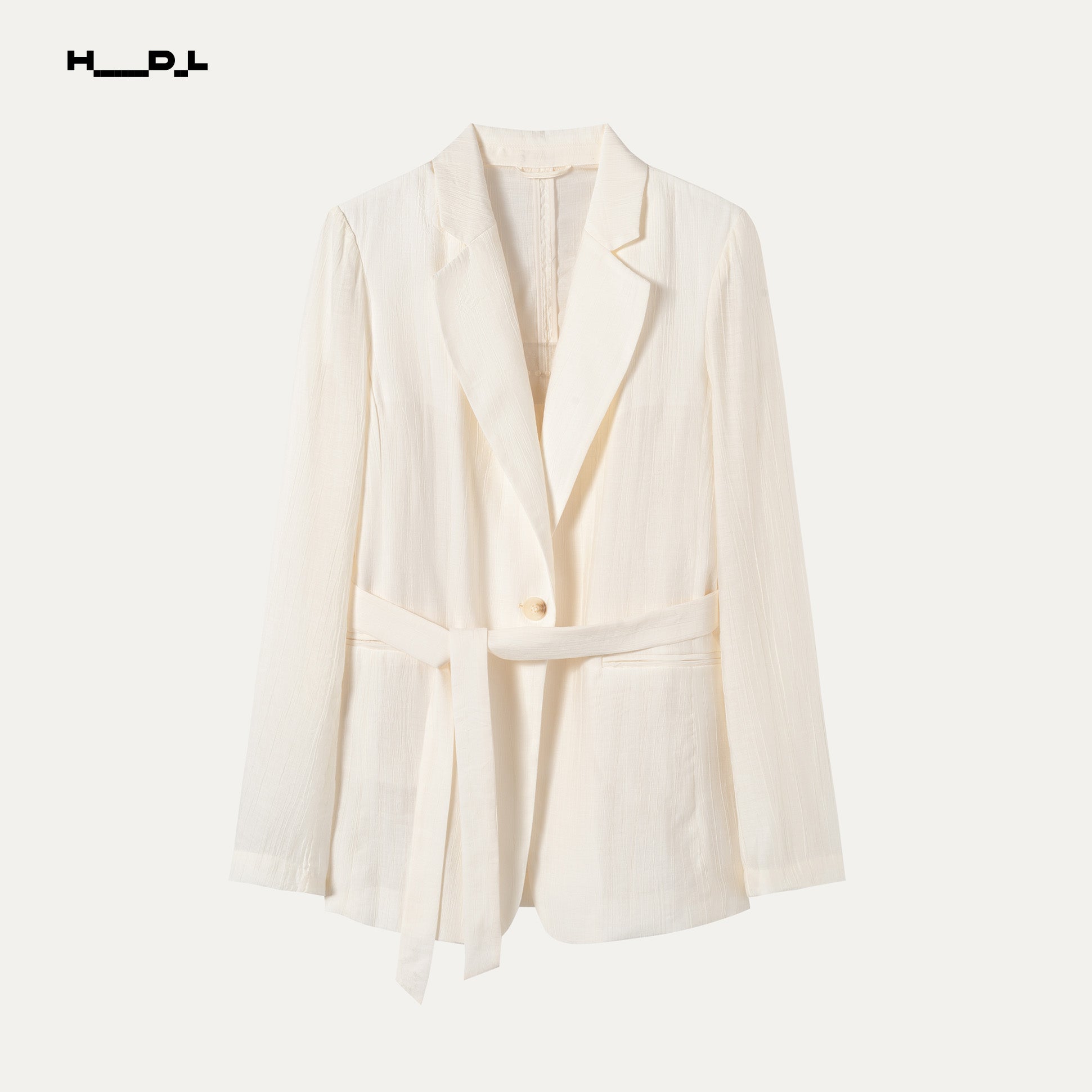 Textured Office Blazer