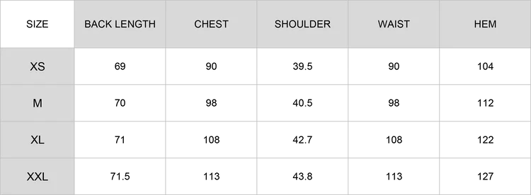 Size Guide