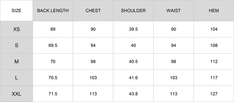 Size Guide