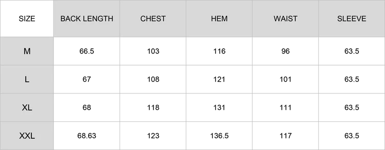 Size Guide