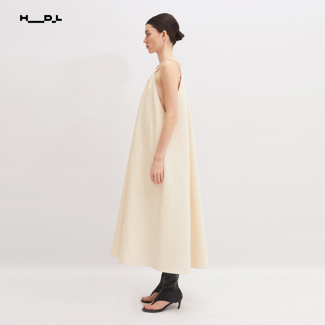Drawstring A-Line Dress