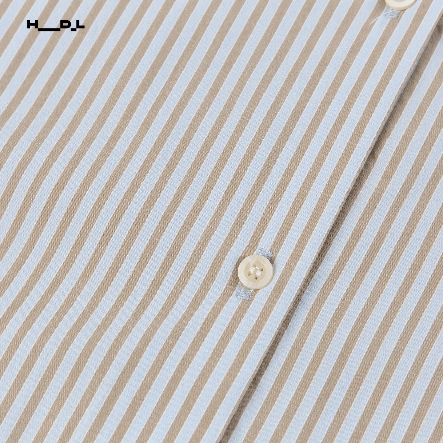 Morandi Stripe Contrast Collar Shirt