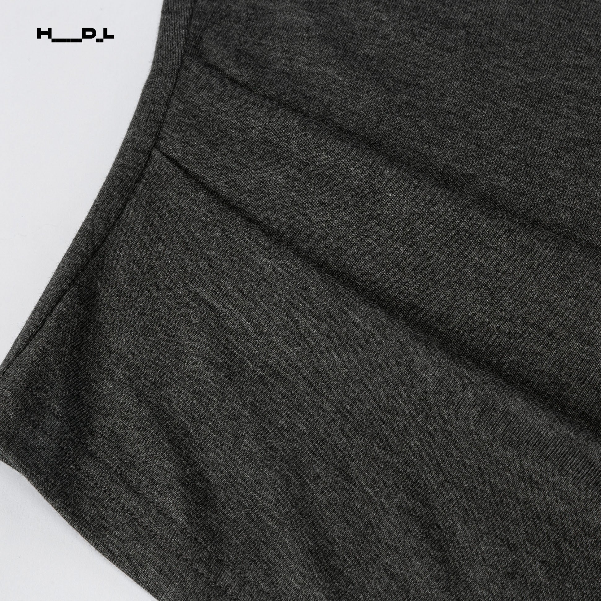 Elastic Draped Neck Waist-Defining T-Shirt