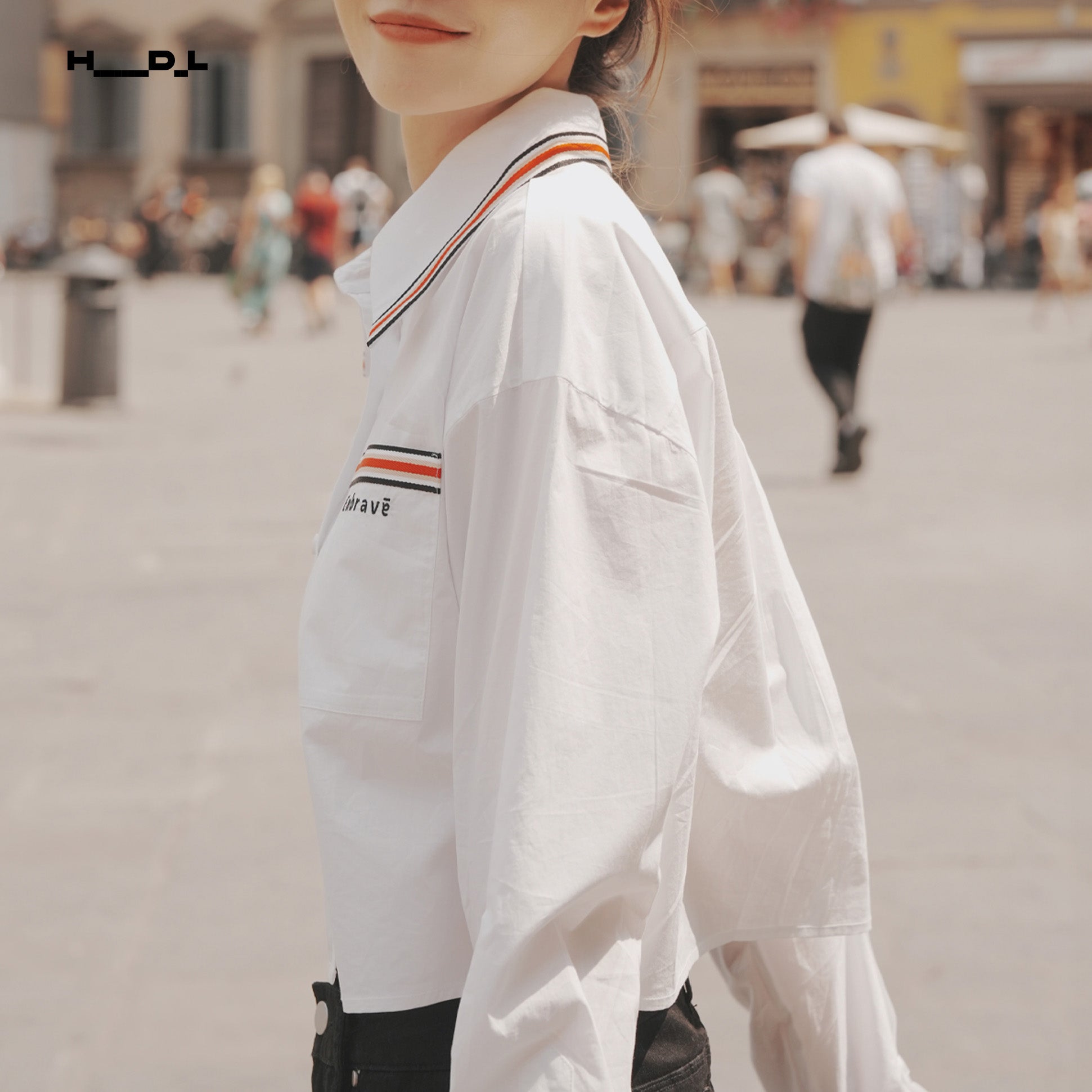 Braided Trim Shirt