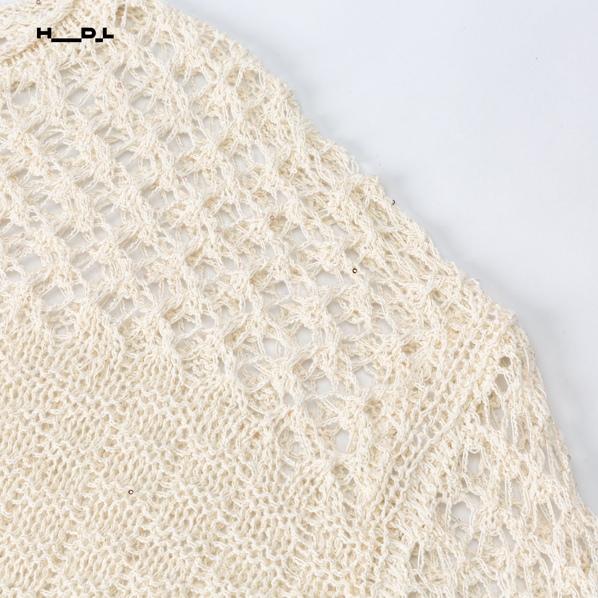 Openwork Long Sleeve Sweater