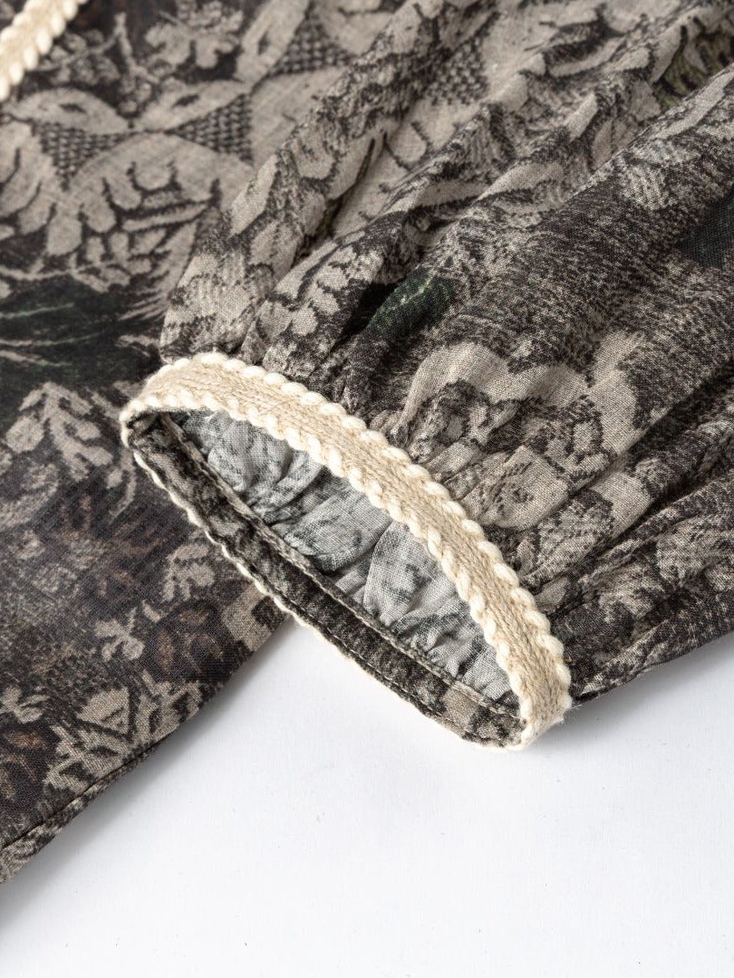 Celeste Ramie Tassel Shirt