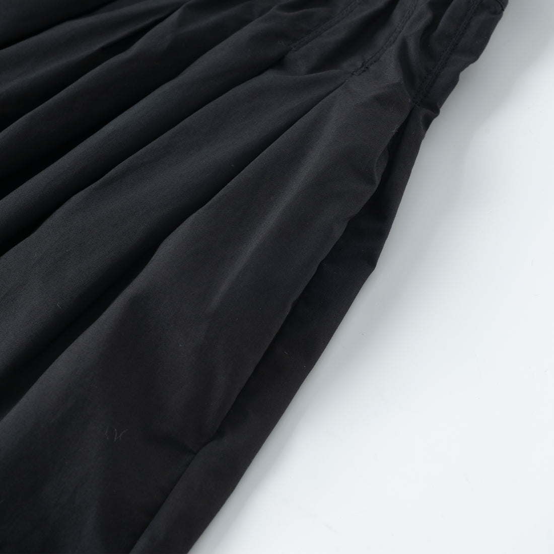 Waist-Gathered Tencel Acetate Skirt
