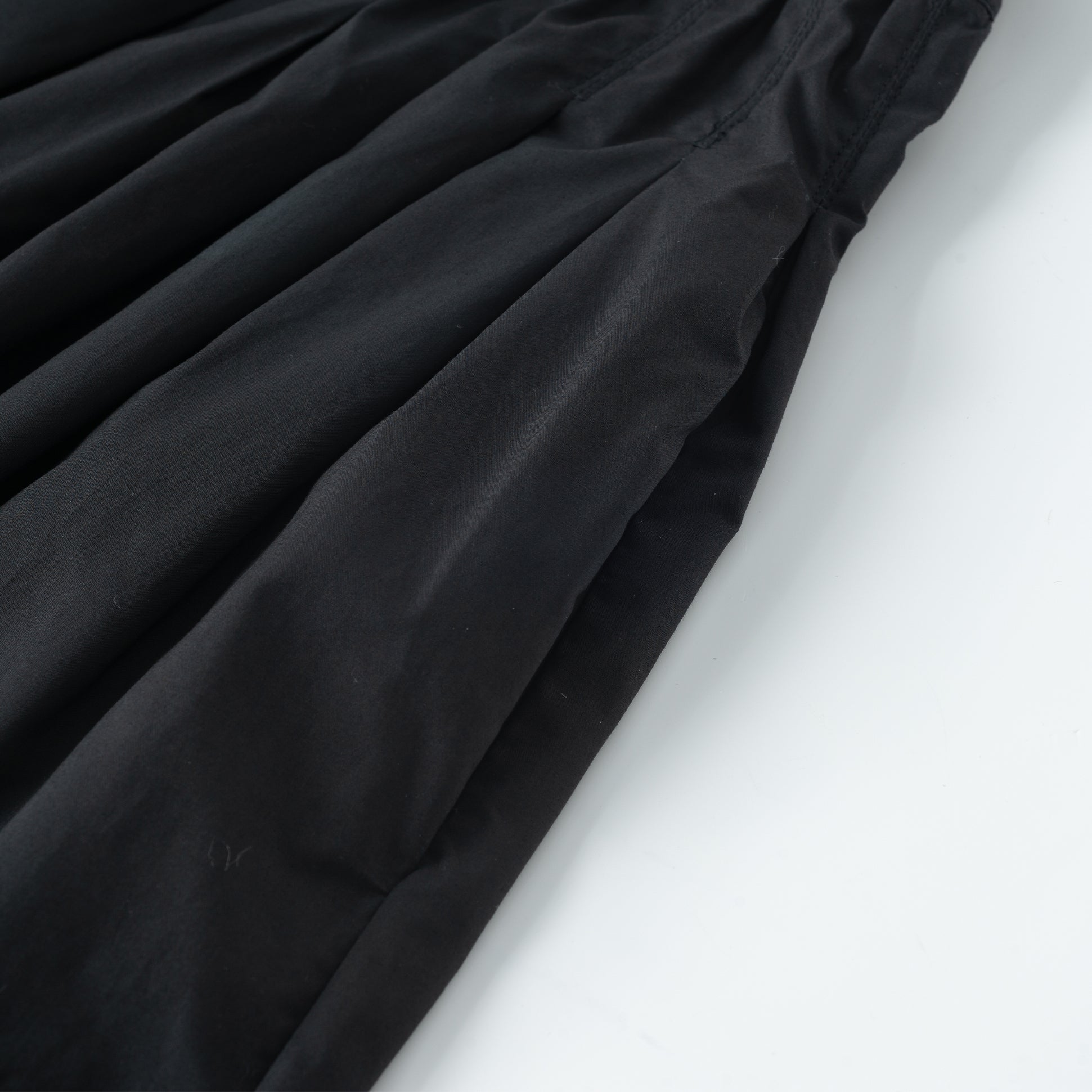 Waist-Gathered Tencel Acetate Skirt