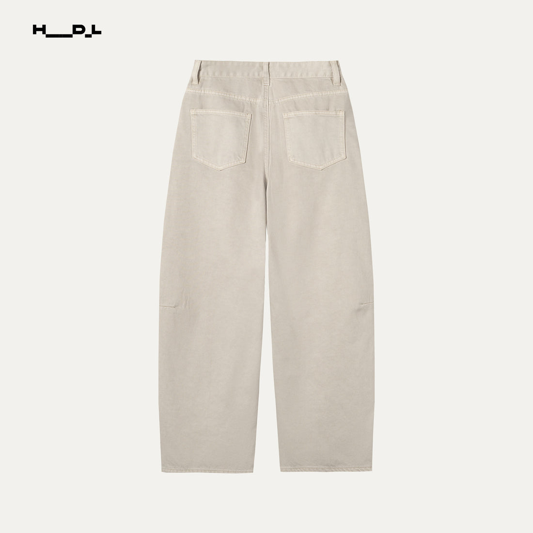 Curved Seam Casual Pants