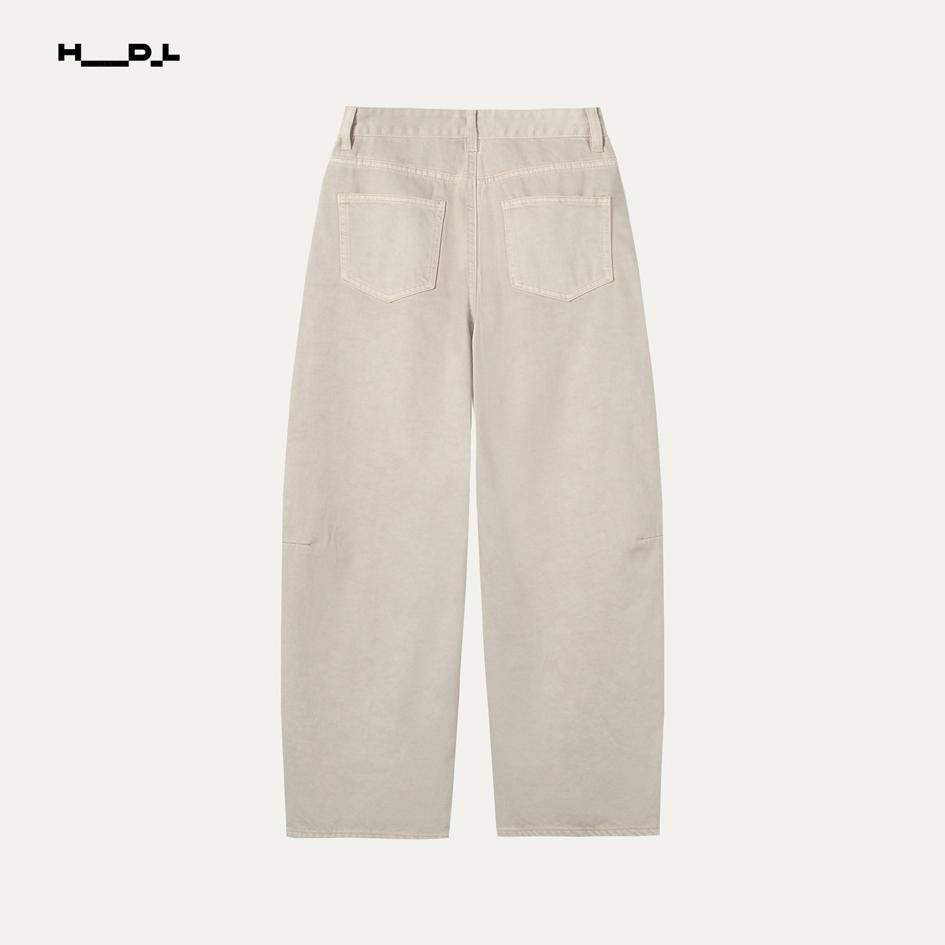 Curved Seam Casual Pants