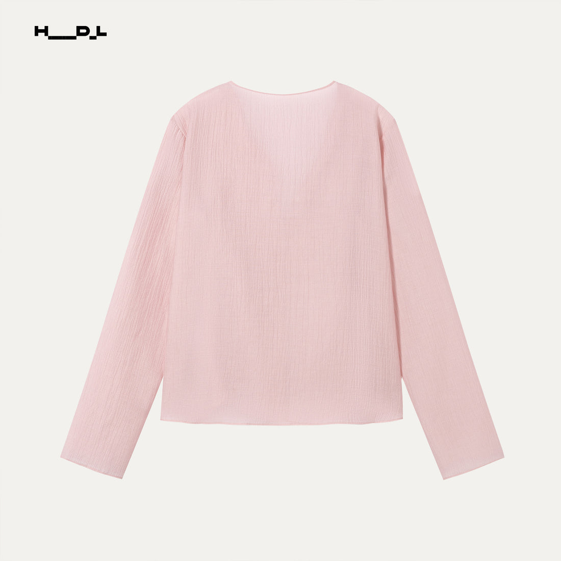 Ruffle V-Neck Shirt