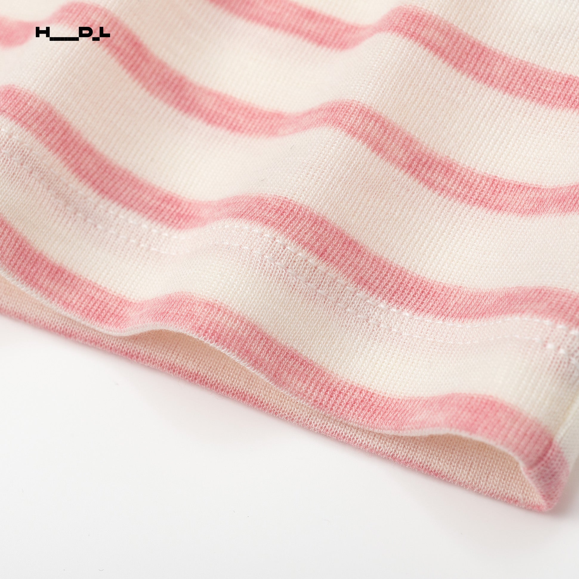 Lyocel-Wool Stripe T-Shirt