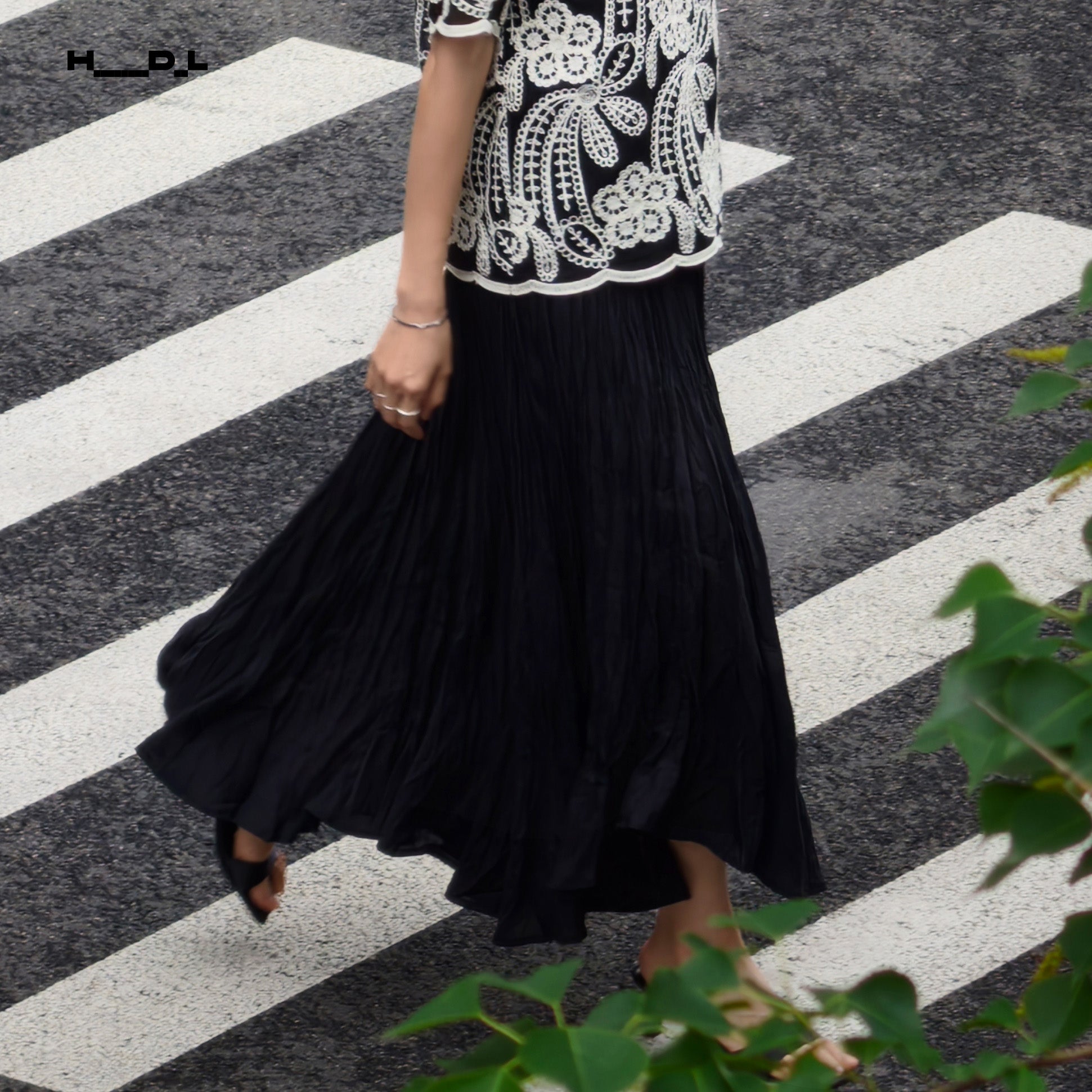 Lightweight Ramie skirt