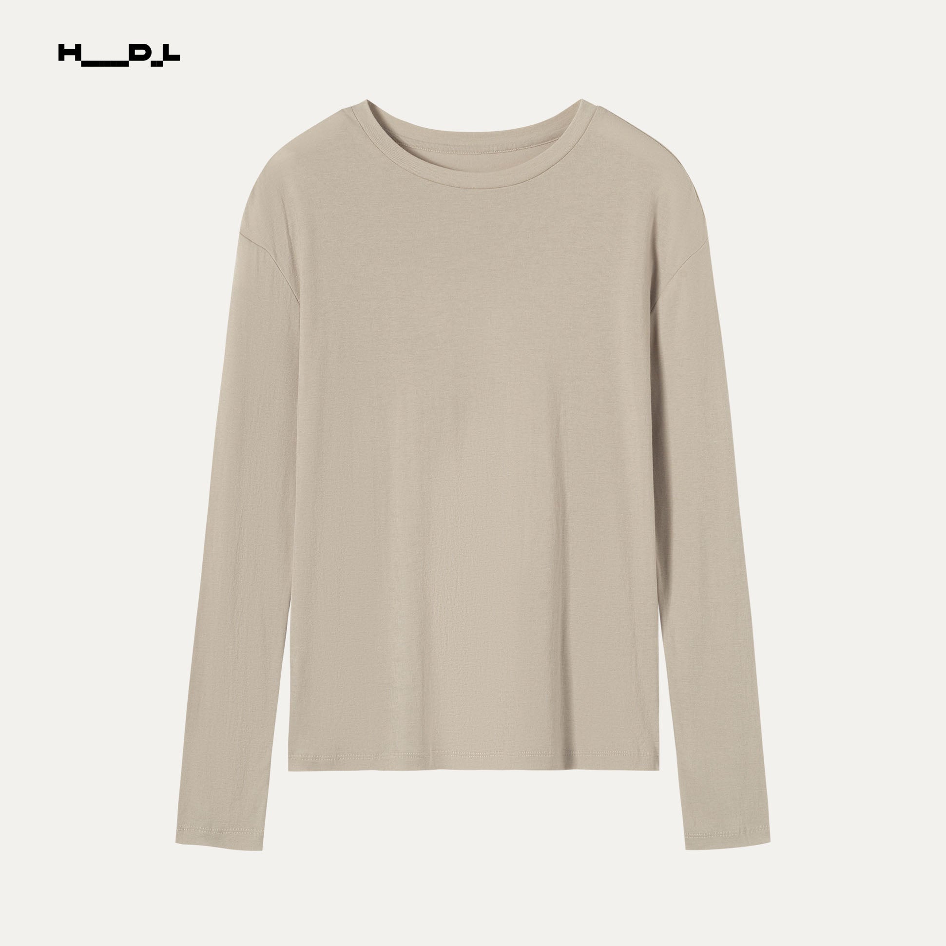 Tencel-Wool Stripe T-Shirt
