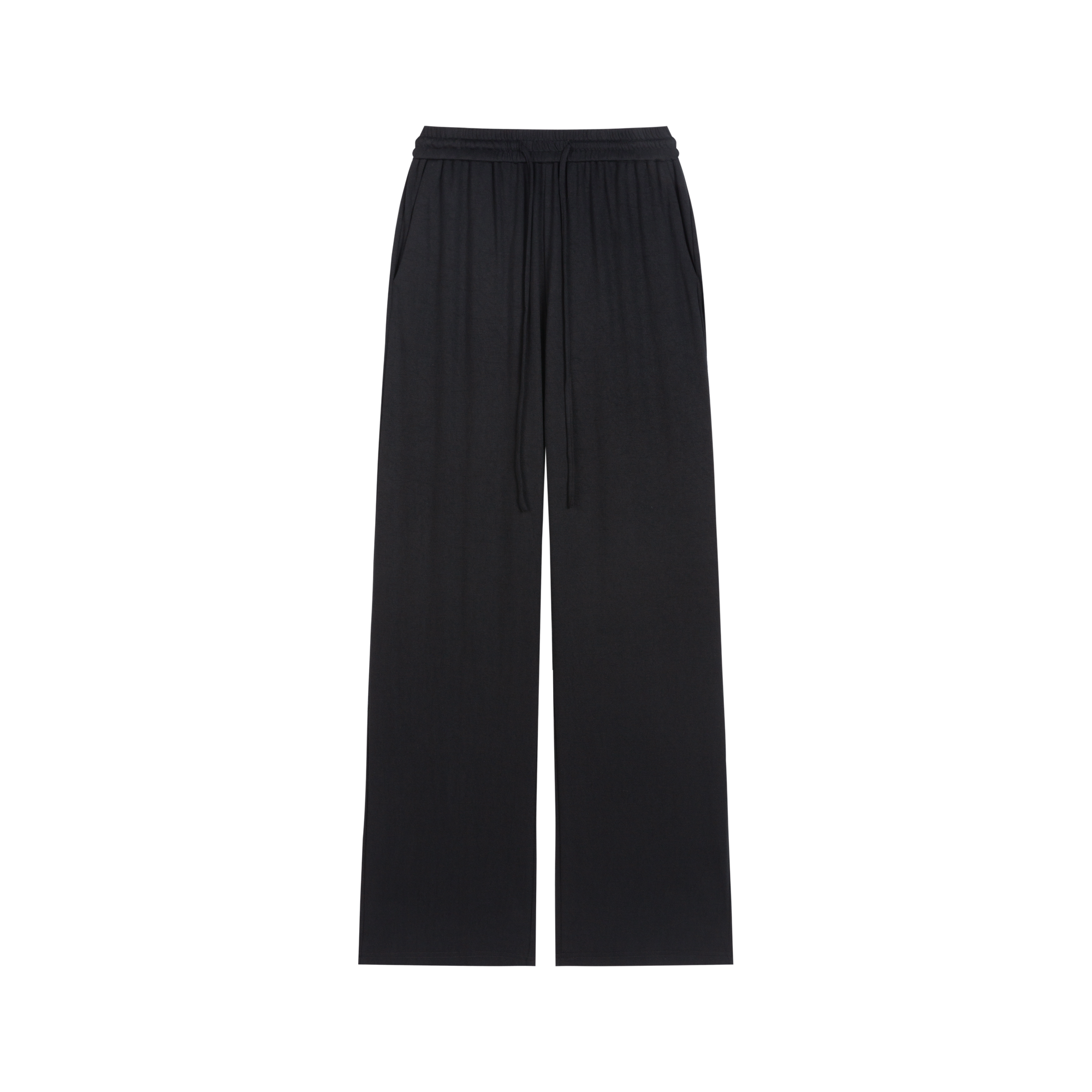 Tie Waist Loose Wide-Leg Pants
