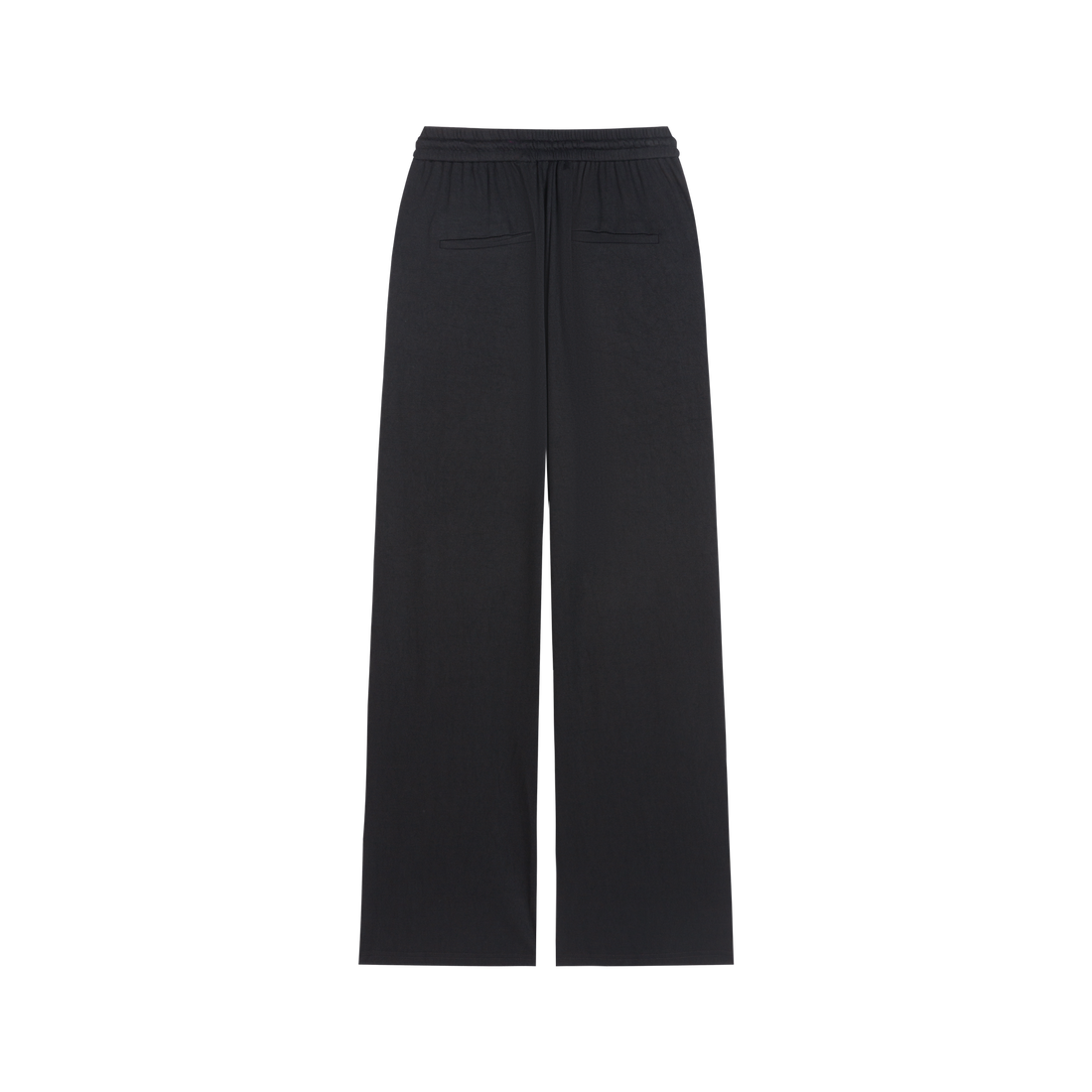 Tie Waist Loose Wide-Leg Pants