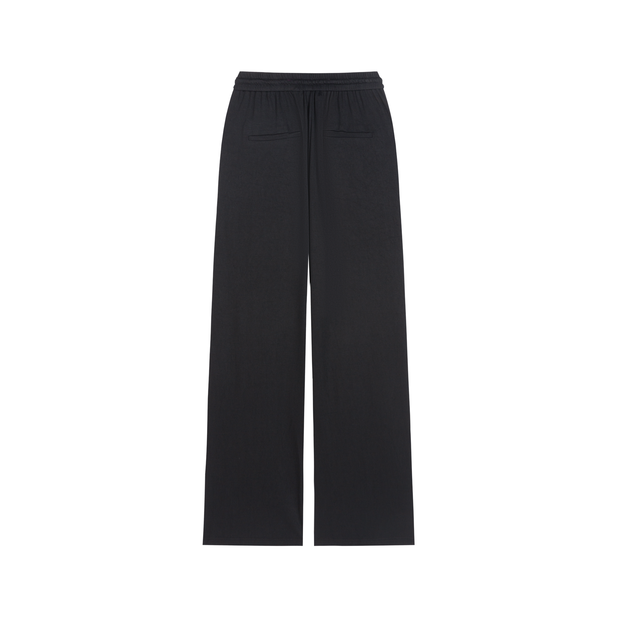 Tie Waist Loose Wide-Leg Pants