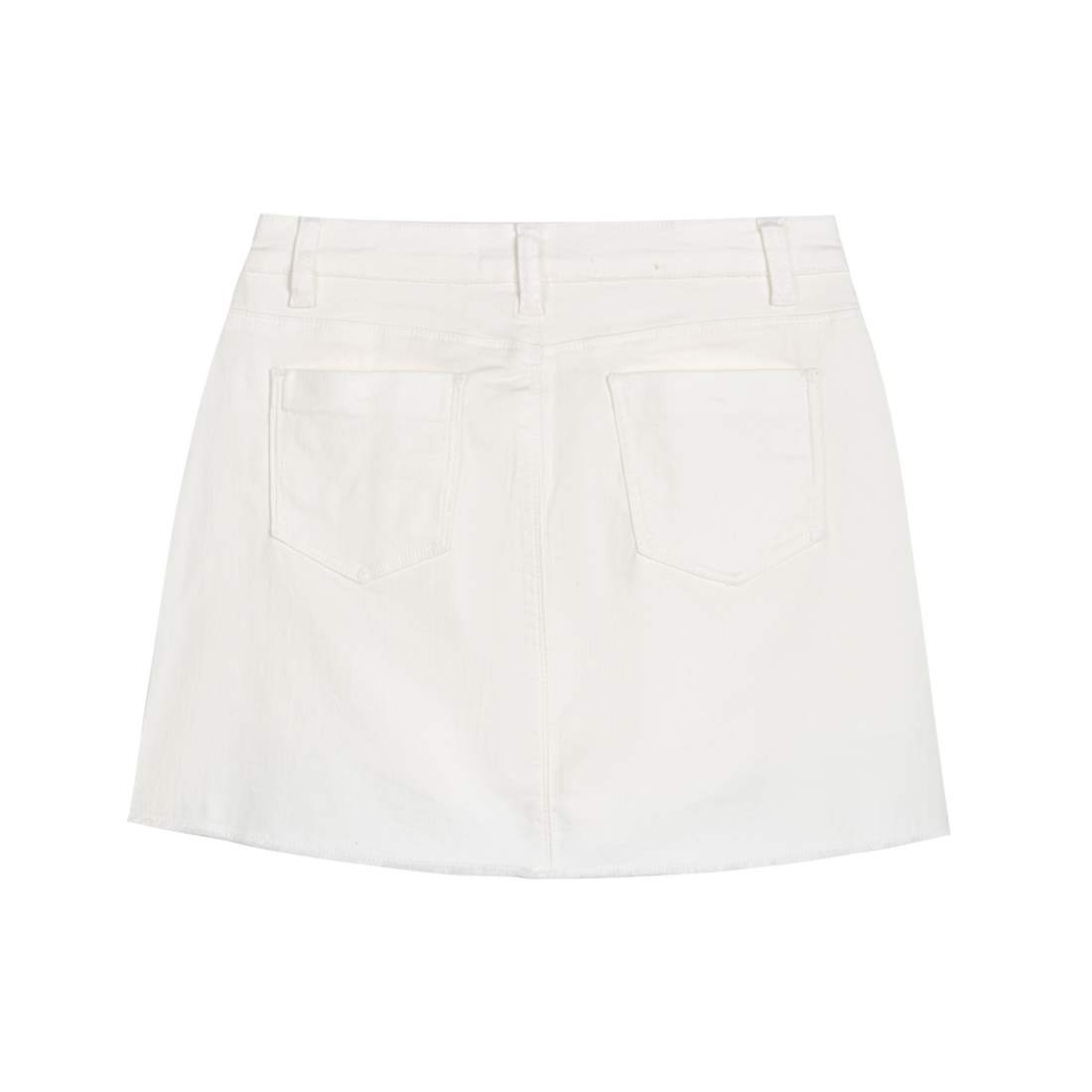 White Denim shorts