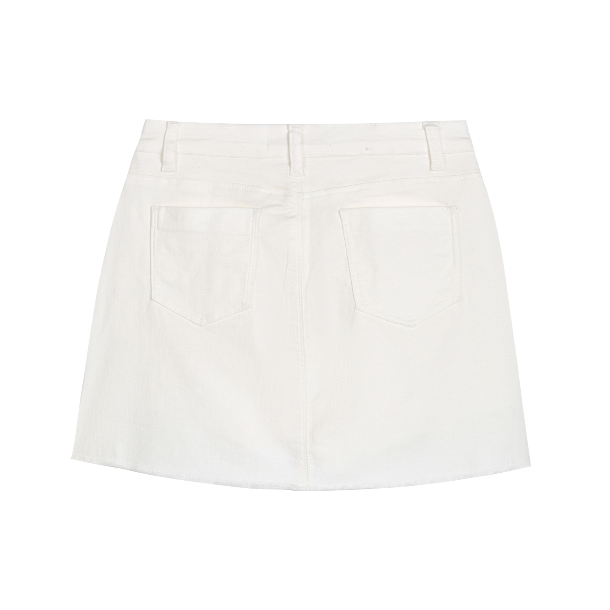 White Denim shorts