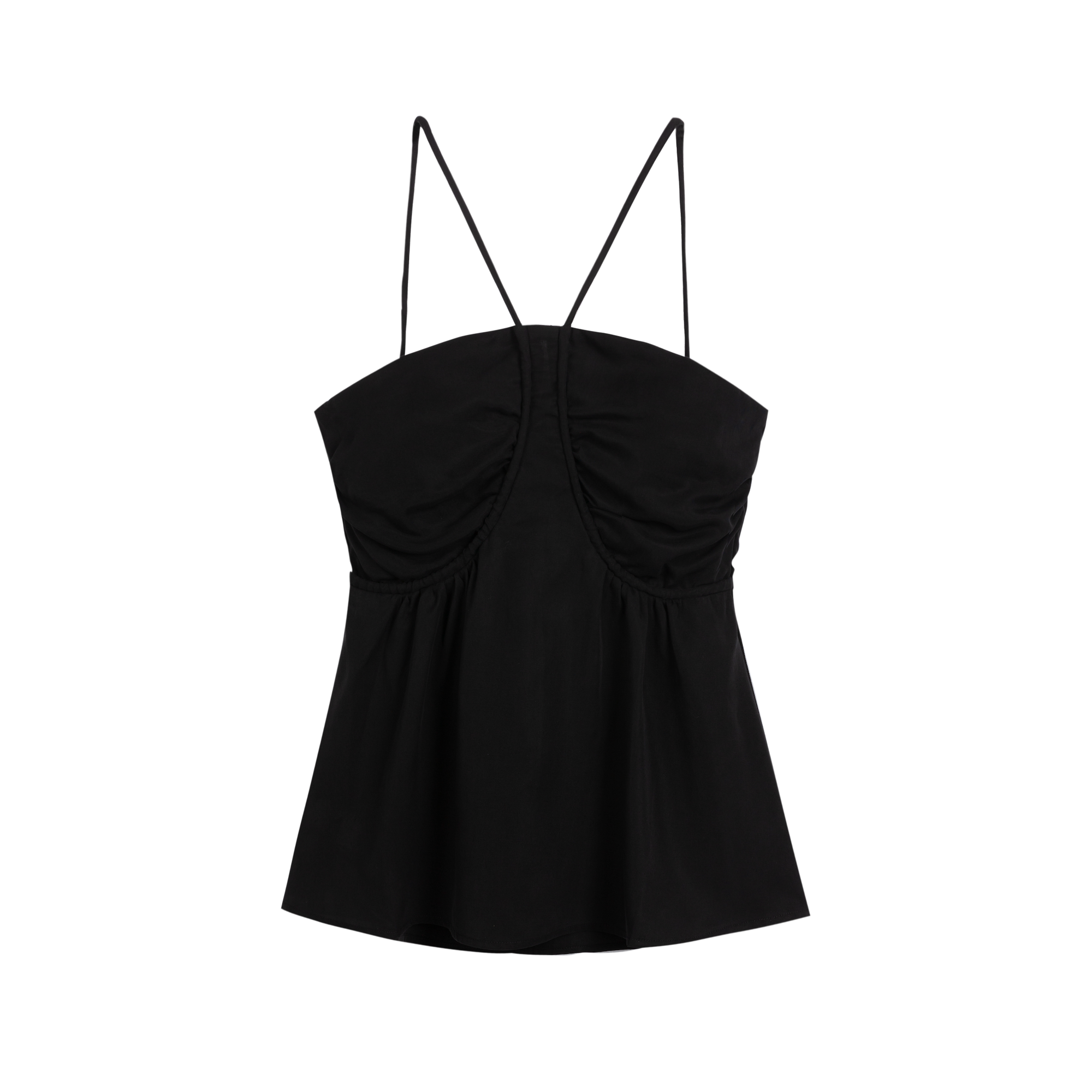 A-Line Gathered Bust Camisole