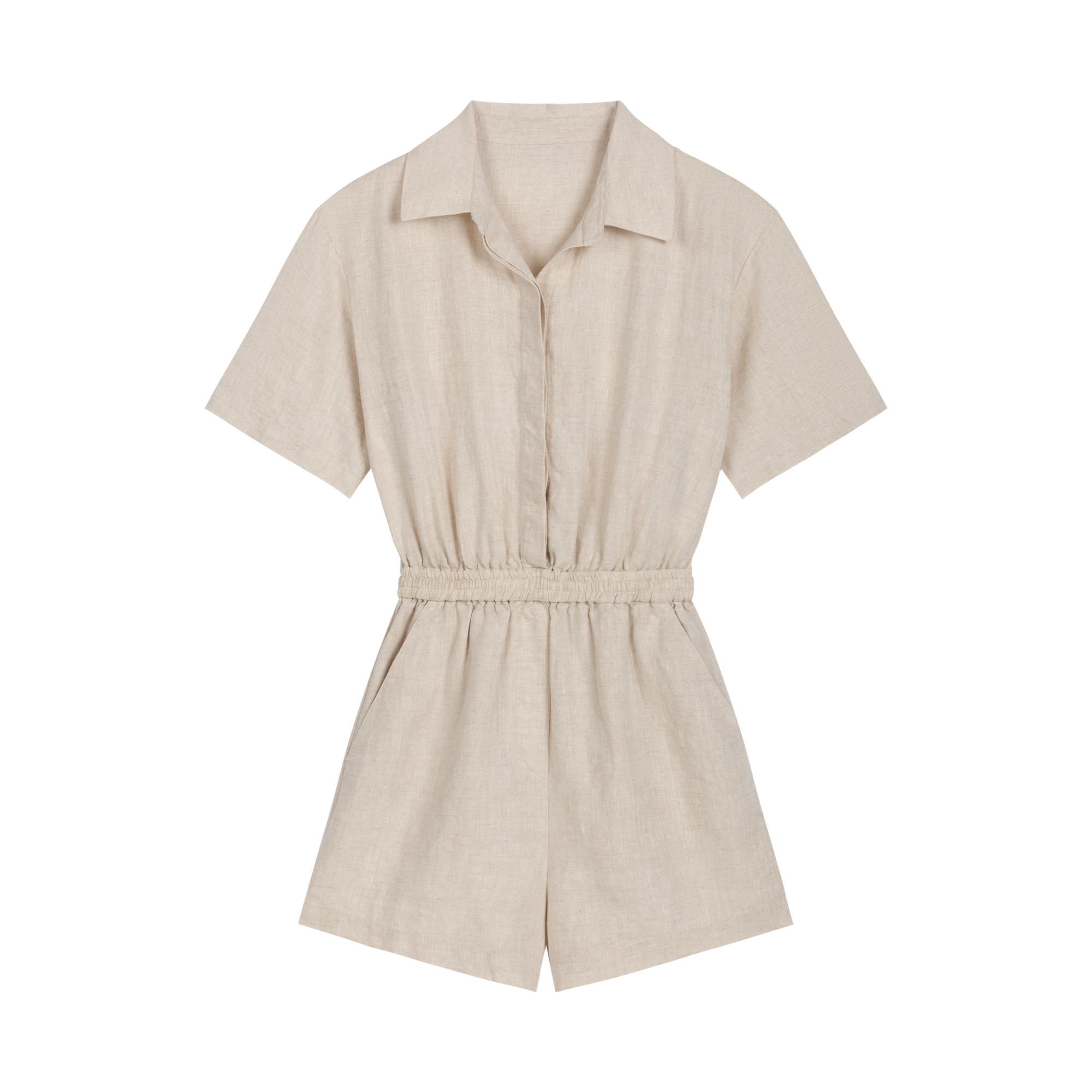 Short Sleeve High-Waist Shirt